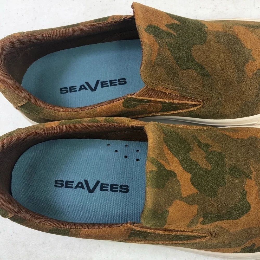 SEAVEES Hawthorne Desert Camo Slip On Sneakers